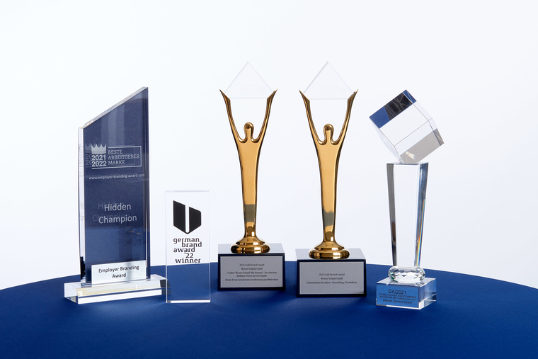 Vierfache Auszeichnung für die Werner Schmid GmbH für Kreativität in Krisenzeiten sowie besonderes Engagement für die Mitarbeiterinnen und Mitarbeiter.